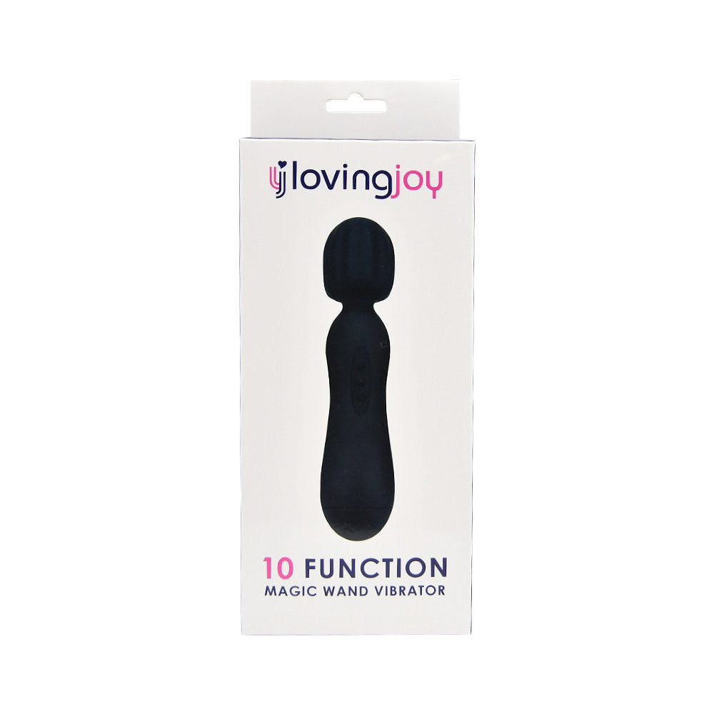 Loving Joy 10 Funcție Magică Vibrator Black Black