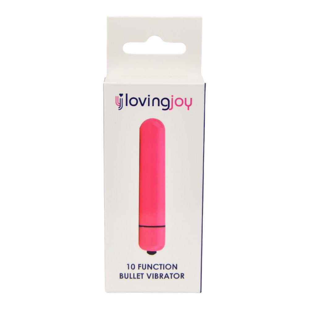Kærlig glæde 10 funktion lyserød kugle vibrator