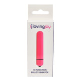 Kærlig glæde 10 funktion lyserød kugle vibrator