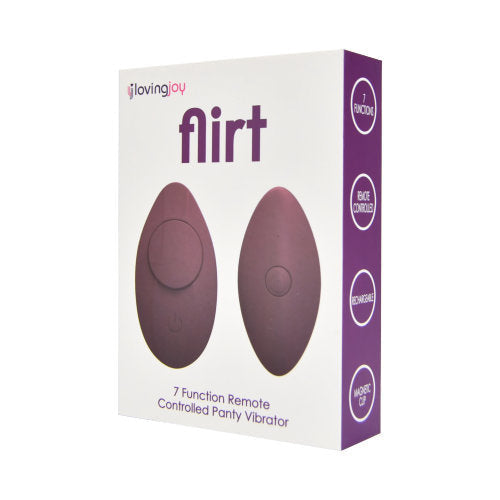 Joy Flirt 7 fonction 7 fonctions vibratrice de k dans le clitoral portable télécommandé à distance