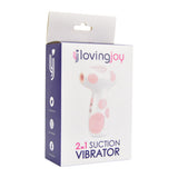 Loving Joy 2 in 1 Sugning vibrator jumbo dot
