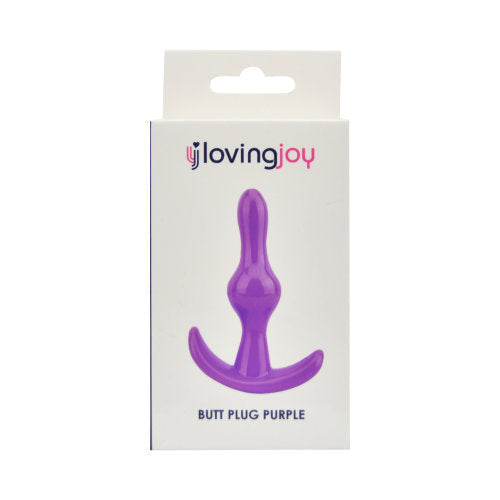 Liebevoller Joy Butt Plug Purpur