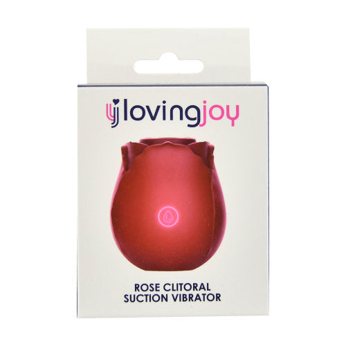 Loving Joy Rose Toy Clitoral Vibrator de aspirație