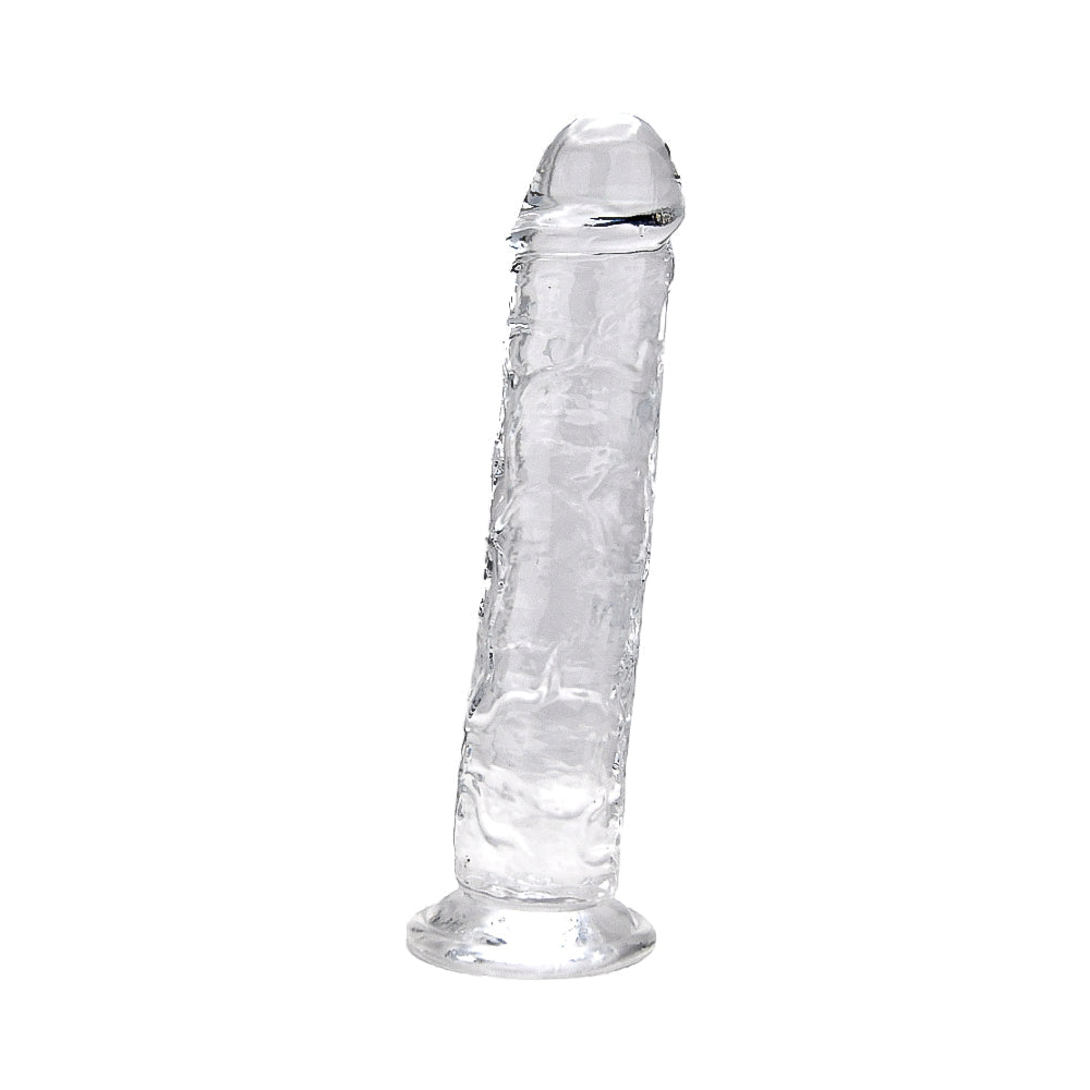 Loving Joy 7,5 tommer Sugning Cup Dildo Clear
