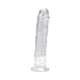Loving Joy 9,5 tommer Sugning Cup Dildo Clear