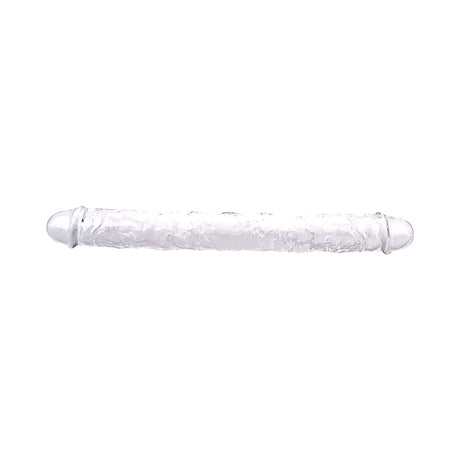 Loving Joy 15 Inch Double Ended Dildo Clear