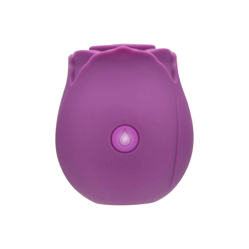 Amoroso alegría rosa juguete clítoral succión vibrador púrpura