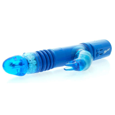 Deep Stroker Rabbit Vibrator azul