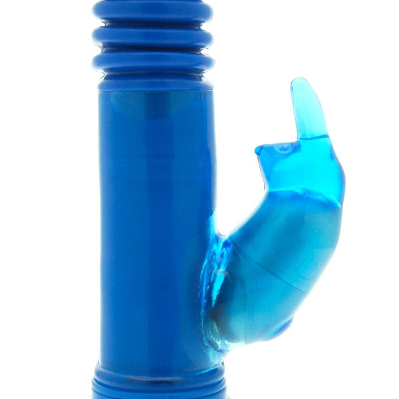 Tiefes Stroker Kaninchen -Vibrator Blau