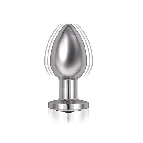 Ass Sation Remote vibrant Butt Silver