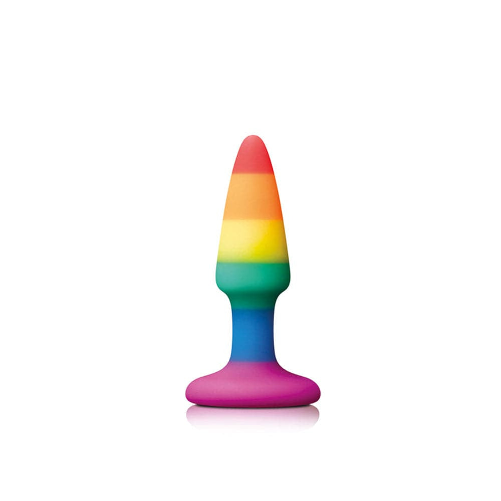Pleasure orgulho Plug Rainbow Mini