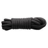 Hříšné 25 stop nylonového lana černé