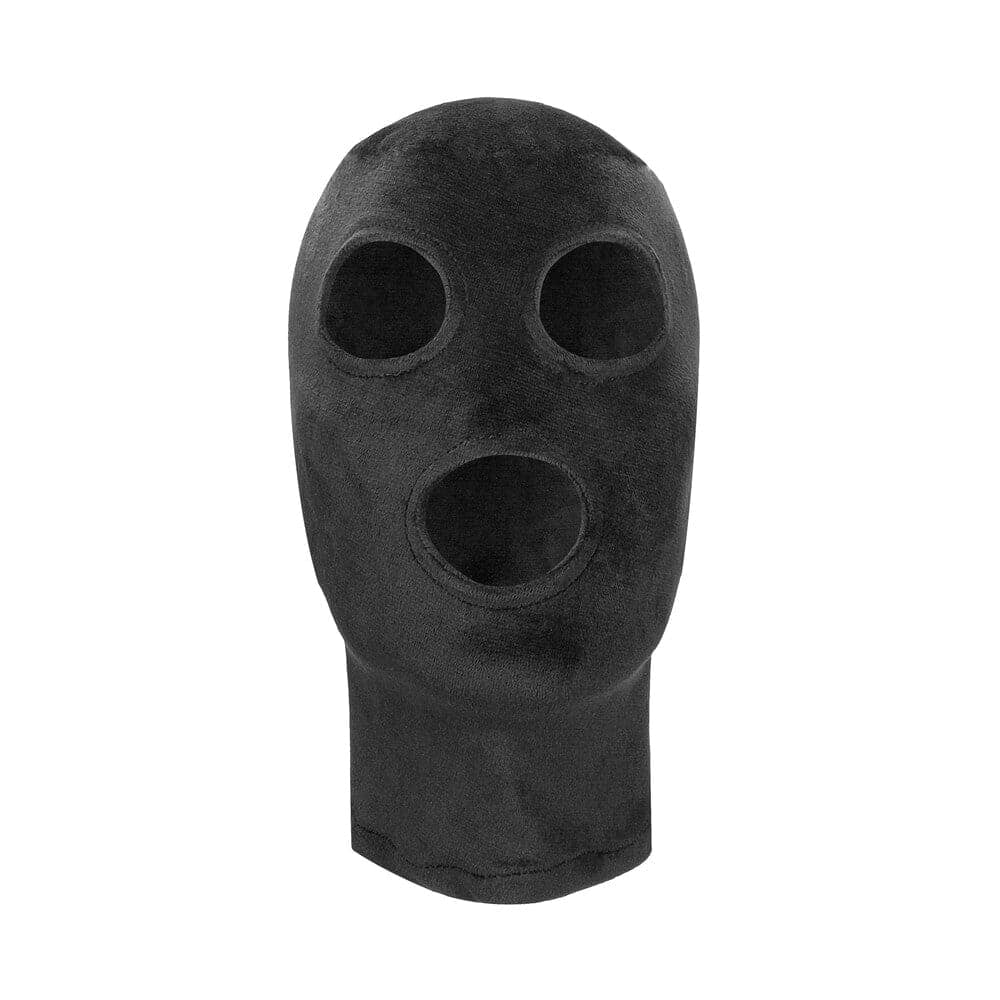 Ouchova sametová maska ​​s otevřením očí a úst