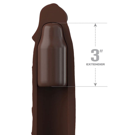Xtensions Elite 3 -дюймовый пенис -пенис с ремешком