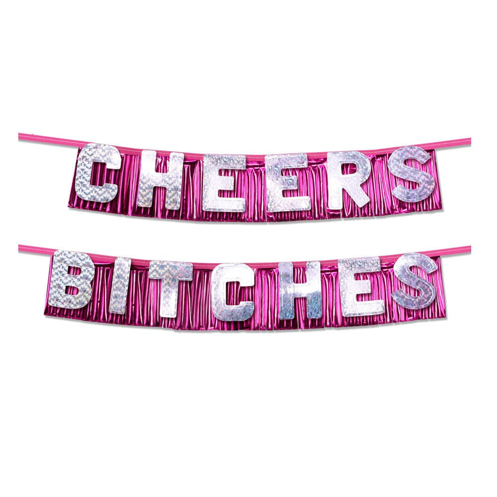 Tá Páirtí Bachelorette i bhfabhar Cheers Bitches Party Banner
