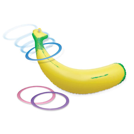 Nafukovací házení banánového prstenu