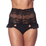 Perfect Fit Black High Taille Panty