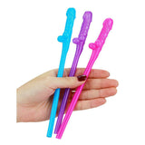 LoveToy Pack med 9 Willy Strucks Blue Pink and Purple