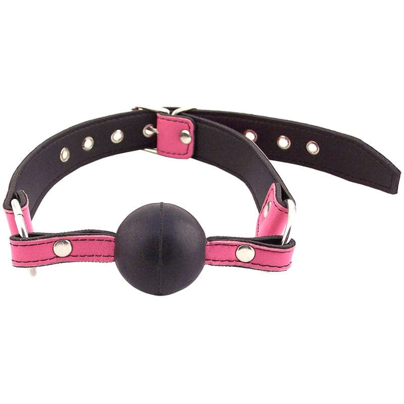 Rouge tøj ball gag pink