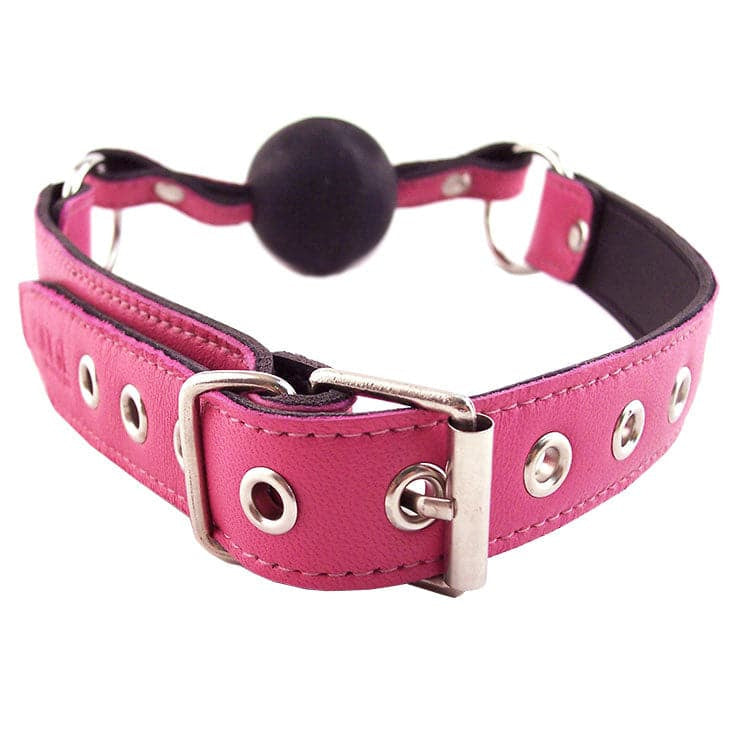 Rouge tøj ball gag pink