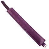 ルージュの衣服の紫色のパッド入り襟