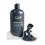 PDX сдержанный душ успокаивающий скраб мастурбатор