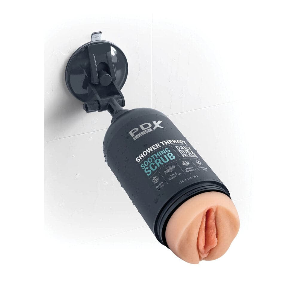 PDX Discreet Shower Sothing Scrub Masturbator
