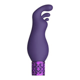 Royal Gems изысканный перезаряжаемый силиконовый пуля фиолетовый