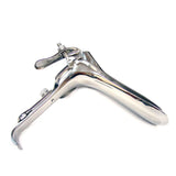 Rouge roestvrijstalen vaginale speculum