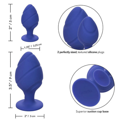 Brutale buttplug duo paars