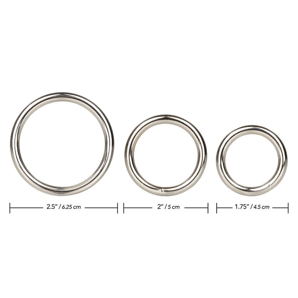 3 -delige zilveren ring set