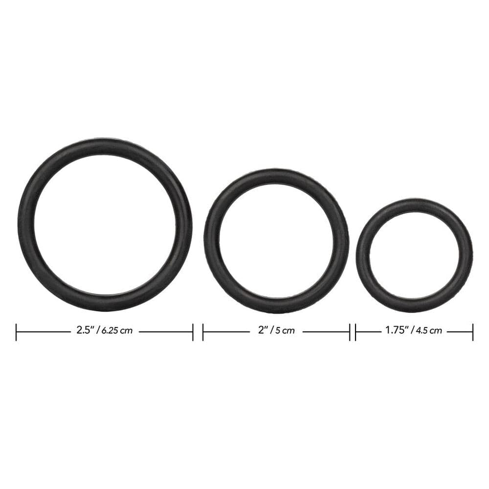 3 -delige rubberen ring set
