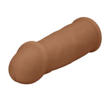 Футуротический пенис удлинителя коричневого цвета