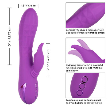 Wiederaufladbares Tal -Vamp -Klitori -Vibrator