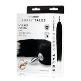 Furry Tales Black Foxtail Butt Cyp