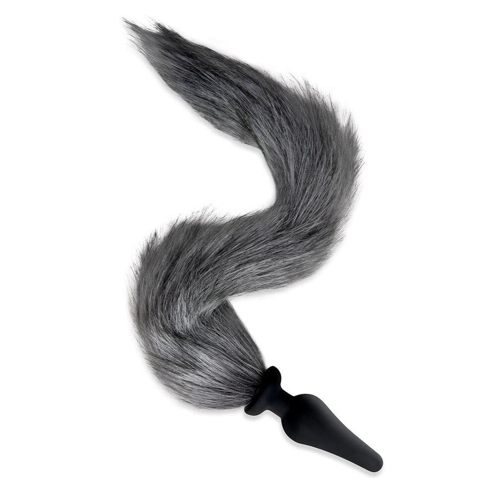 Furry Tales Grey Foxtail Butt Cyp