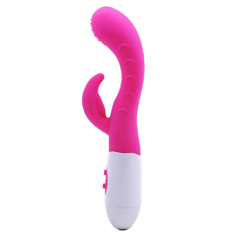 سلیکون ڈبل موٹرز GSPOT Vibrator گلابی