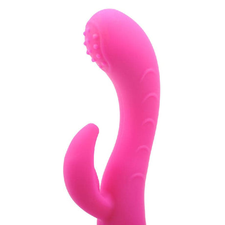 Silikon Dual Motors Gspot Vibrator Pink