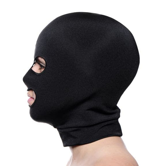 Spandex Hood With Eye And Mouth Holes