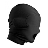 Disguise Open Mouth Hood With Padded Blindfold