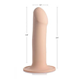 Klembar fallisk dildo - lys