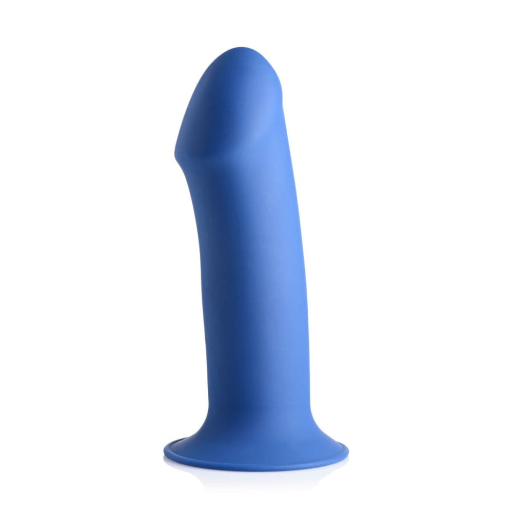 Squeeze-It Толстый сжимаемый фаллоимитатор Blue