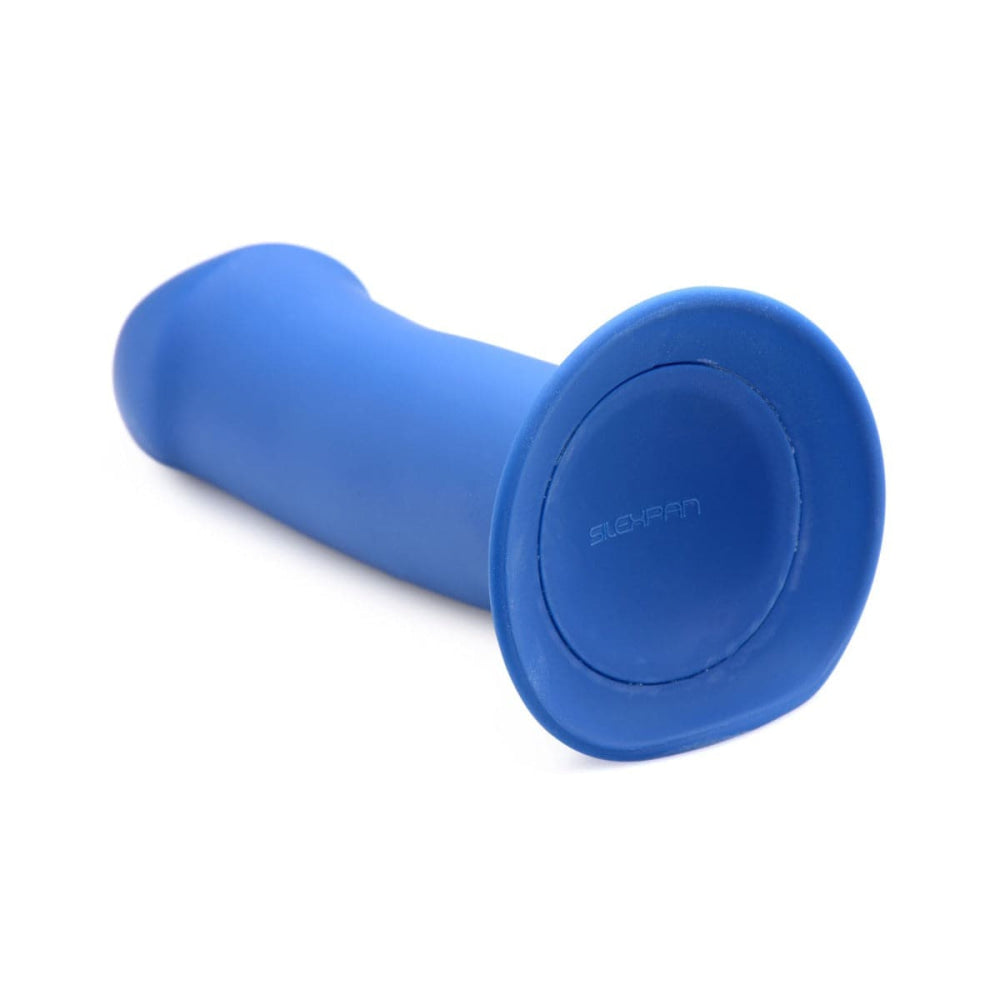 Squeeze-It dicker zusammendrückbarer phallischer Dildo blau