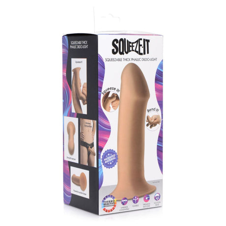 Squeeze-it Fusezable tiubh flesh dildo pallic tiubh