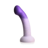 Ремешок u g-swirl g-spot silicone dildo-фиолетовый