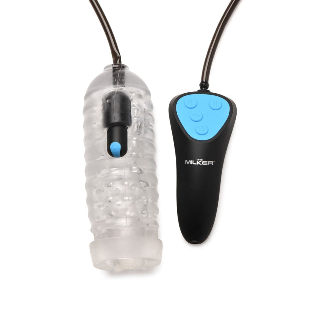 Lovebotz Mini Handheld Milker Suction Masturbator Clear