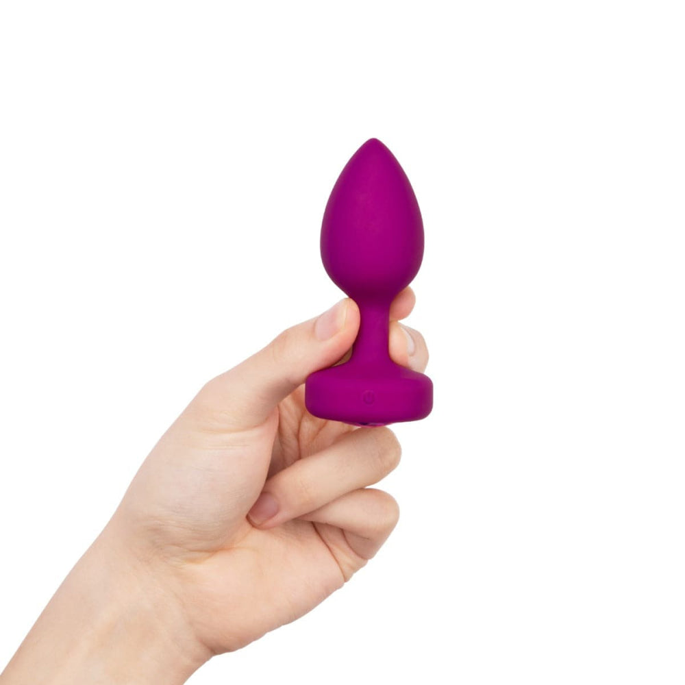 b-Vibe Plug Bijou Vibrant S/M Fuschia