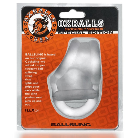 Oxballs Ballschlinge Ball-Split-Sling Clear Ice