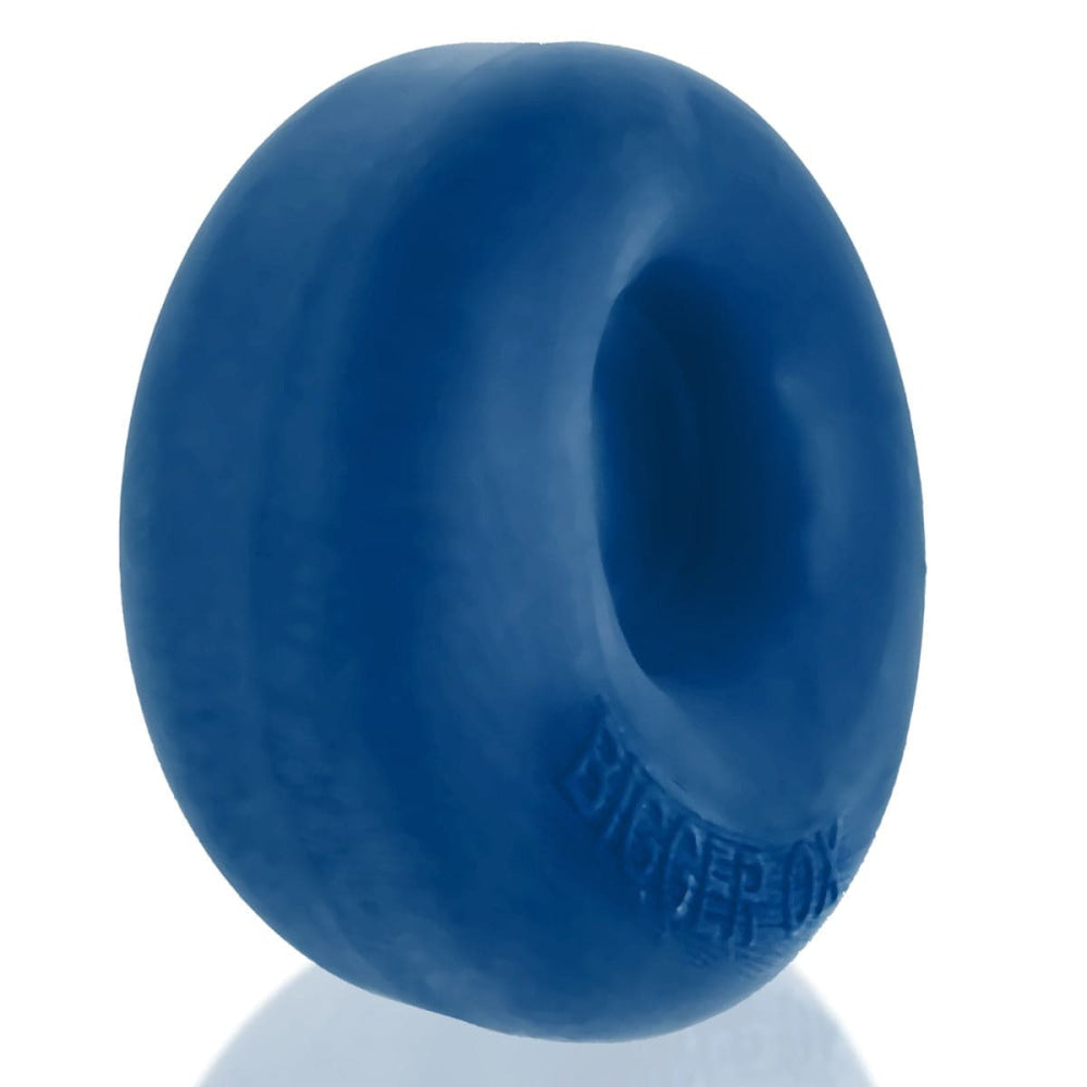 Oxballs větší ox silnější vybíjení výrobce super mega stretch cockring vesmír modrý led