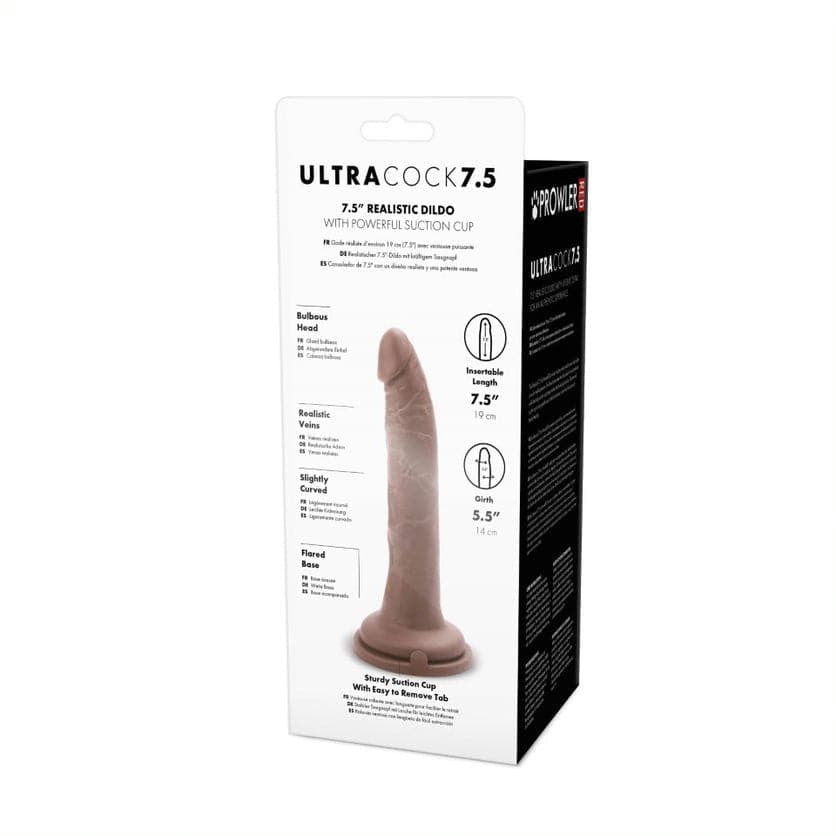 Prowler Red Ultra Cock 7.5 DILDO - карамель